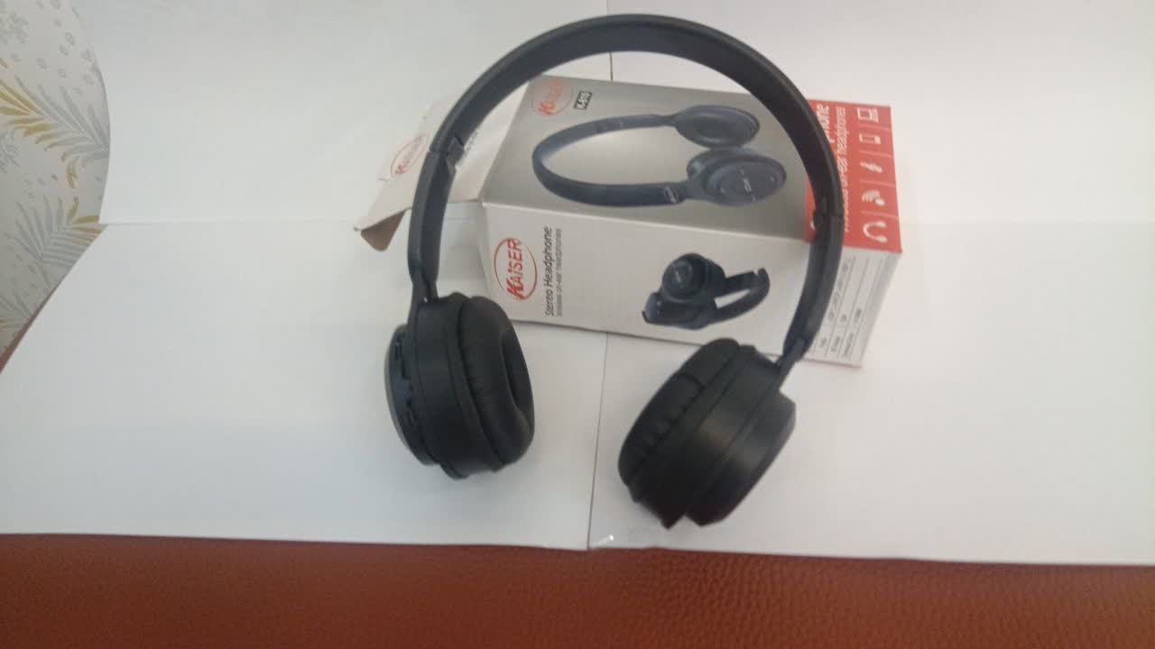 هدفون شارژی بلوتوثی KAISER K-810